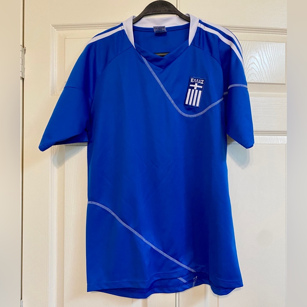 Soccer Jersey EΛΛAΣ | Large | Royal Blue